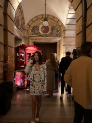 Scarlett Estevez Instagram - Thank you so much for having me, @aliceandolivia . I fell in love with everything this Valentine’s Day! ❤️