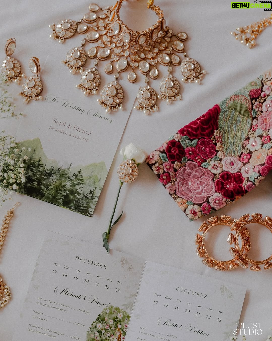 Sejal Kumar - 185.5K Likes - khali khali to bhara-t bhara-t🧿 

Photos by @1plus1studio 
Wedding Planning and Designing @dbspaces
Jewellery @raabtabyrahul