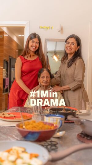 Sejal Kumar Instagram - #1MinDrama Ep 81 

From dadi, to mom to me, each generation has brought its own values and perceptions into the kitchen 🤍 Part 2, part 1 is on my feed! 

Had the BEST time shooting this with my mom & dadi! First time shooting with Dadi and she was sooo good. Give her some love ❤️

Celebrating the women who shape our kitchens and our stories with TTK Prestige this Women’s Day! 

Directed by me 🎬
Written by @books_n_bras 
Production @findingjoypictures

Video & Edit: @tushardixitfilms
Mgmt: @ruchhhhaaaa