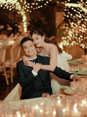 Shaira Diaz Instagram - Like a fairytale, truly enchanted. ✨

Sabi ko, gusto ko maraming Christmas lights kasi ang saya-saya ko talaga pag nakakakita nun, then boom! dream come true! 💫

@gideonhermosa you are one of a kind. Thank you for making our day truly unforgettable—subtle yet strikingly beautiful!! Ang sarap namnamin ng gawa mo(mga 1 week dapat😁) You made us cry, Gids. Gustong sumabog ng puso ko sa tuwa. You brought my dream to life. Napakalupet mo! I love you so much!!👏🏻😘❤️

And to @niceprintphoto, thank you for capturing these magical moments. You gave justice to this exceptionally beautiful work—your service is top-notch! 😍 These photos are perfect!! Thank you Ate Ninang @charissetinionp, isa ka ring malupet! We love you so much!! ❤️

Tito Alex, @juancarlocaterer thank you so much sa napakasarap na food!! Best choice! Lahat busog at walang ibang sinabi kundi “ang sarap ng food!” 🥹👏🏻 Everybody went home happy!! 😊 We love you!

Planning & Coordination: @eventsbymissp
Ms P!! Mission accomplished! All this wouldn’t be possible without your help!! 🥹 Thank you so much for your love and support since day 1!! We love you so much!

Lights & Sounds: @wabs.lns
Thank you for setting the mood and bringing our celebration to life with your lights and sounds! 🙌✨

#SHAIranghEAyo