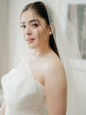 Shaira Diaz Instagram - Every girl dreams of looking and feeling her absolute best on her most special day — and I truly did. 👰🏻‍♀️

Thank you to the whole team for making me the most beautiful bride in my husband’s eyes. I felt immaculate 🤍 grabe kayo. 

Makeup: @joanquiz0n 
Hair: @janamazing 
Photo: @niceprintphoto 
Stylist: @weddingsbycath @cathsobrevega  @angelzamoraa @limchana 
Jewelry: @arnyrossjewelry 
Wedding Bouquet: @gideonhermosa 
Bridal Robe: @evethelabel_ 
Afterparty Gown: @maureenreecacouture 
Bridal Gown: @choijaehoon.official 
Hair: @studiofixbyalexcarbonell 
Nails: @tulua_bfhomes 
Skin: @benchskinexpert 
Glow: @belle_dollsph 
Coordinators: @eventsbymissp