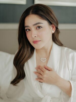 Shaira Diaz Instagram - Every girl dreams of looking and feeling her absolute best on her most special day — and I truly did. 👰🏻‍♀️

Thank you to the whole team for making me the most beautiful bride in my husband’s eyes. I felt immaculate 🤍 grabe kayo. 

Makeup: @joanquiz0n 
Hair: @janamazing 
Photo: @niceprintphoto 
Stylist: @weddingsbycath @cathsobrevega  @angelzamoraa @limchana 
Jewelry: @arnyrossjewelry 
Wedding Bouquet: @gideonhermosa 
Bridal Robe: @evethelabel_ 
Afterparty Gown: @maureenreecacouture 
Bridal Gown: @choijaehoon.official 
Hair: @studiofixbyalexcarbonell 
Nails: @tulua_bfhomes 
Skin: @benchskinexpert 
Glow: @belle_dollsph 
Coordinators: @eventsbymissp