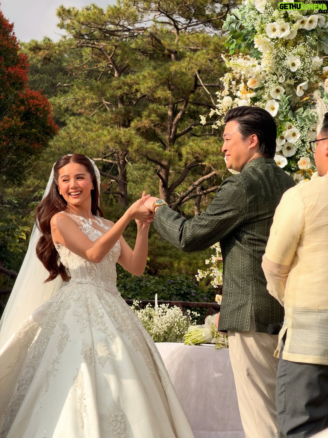 Shaira Diaz - 69K Likes - Honored to witness the union of our dearest TJ & Jenzel 🤍 Wishing you both a lifetime of love! Mahal namin kayo!❤️💍 @jenzelangeles @jarredpasco 
#TJLovesJhenBilog