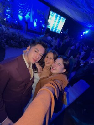 Shaira Diaz Instagram - Honored to witness the union of our dearest TJ & Jenzel 🤍 Wishing you both a lifetime of love! Mahal namin kayo!❤️💍 @jenzelangeles @jarredpasco 
#TJLovesJhenBilog
