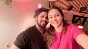 Shalani Tharaka Instagram - When your husband turns the house into a five-star restaurant just for you 🕯️🍽️ The effort. The love. The thought. My heart is full ❤️