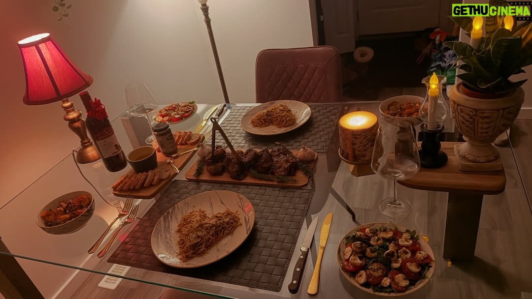 Shalani Tharaka - 8.4K Likes - When your husband turns the house into a five-star restaurant just for you 🕯️🍽️ The effort. The love. The thought. My heart is full ❤️