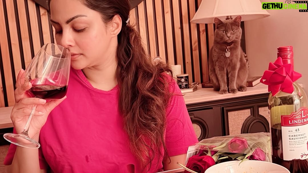 Shalani Tharaka - 8.4K Likes - When your husband turns the house into a five-star restaurant just for you 🕯️🍽️ The effort. The love. The thought. My heart is full ❤️