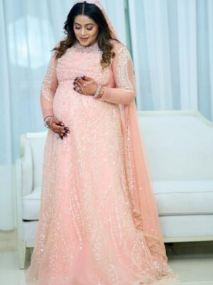 Shamna Kasim Instagram - A gown…
gifted as a memory
of the day he first said
“I love you.”
For years,
it slept quietly in the cupboard,
waiting for celebrations.
Today,
at the celebration
of my motherhood,
it smiled once again ✨
To my beloved husband,
who held my hand
and made this day
more beautiful than a dream—
my heart is full of gratitude
and endless love ❤️
To my dear children
from my dance school,
who spread happiness
with every step—
in each movement,
I feel my pride and joy 💃🌸
May this day
bloom forever
as flowers
in my memories ✨
#mother #pregnant #wife #actress #dancer