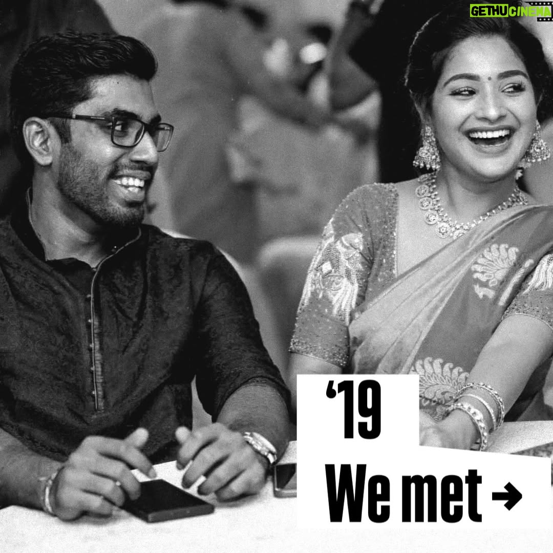 Sharanya Turadi - 58.4K Likes - Happy Anniversary Naana ♥️

Managed to make it to half a decade and it feels like yesterday 🤩♥️

Swipe to see something never seen before ->