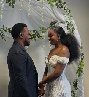 Sharon Ooja Instagram - Happy 2years civil wedding anniversary to me and my husband ,absolute soulmate, first I want to thank God for being soooooooo good to us!! It’s been two years of God showing up and blessing us in ways we didn’t even expect and being a constant source of Joy to us . Two years of joy, grace, and God’s undeniable protection. Doing life with you Ugo ,has been the most peaceful, beautiful journey filled with genuine laughter, deep love, and unforgettable adventures. My absolute best friend !! It’s you and it will always be you!!! A 1000 times over it will always be you!!❤️ With you, my heart feels safe, my spirit feels calm.
I love how we’ve created our own rhythm, our own little world, steady and unshaken in our bubble just us against everything. In my mother’s words, our love is Telemundo love 😂, and honestly, she’s right. Our story is passionate, tender, real, and divinely written.
Thank you for loving me so fiercely, for protecting me, covering me, and supporting me with so much strength, thanks to you I love marriage 😂I really do. Thank you for choosing me every day, for standing beside me, and for loving me in ways that heal, uplift, and inspire me. I’m endlessly excited that we love the same things, dream the same dreams, and walk this path together, hand in hand.
May God continue to bless us, may He continue to grant us peace ,guide us, and increase us beyond anything we could ever imagine. I pray our love only grows deeper, stronger, and more beautiful with time.and may the God of the angel armies constantly surround us and shield us❤️as it’s our second year may God grant us double in everything blessing we ask of Him amen🙏❤️

I love you endlessly. Cheers to forever, my king the original  silencer ❤️