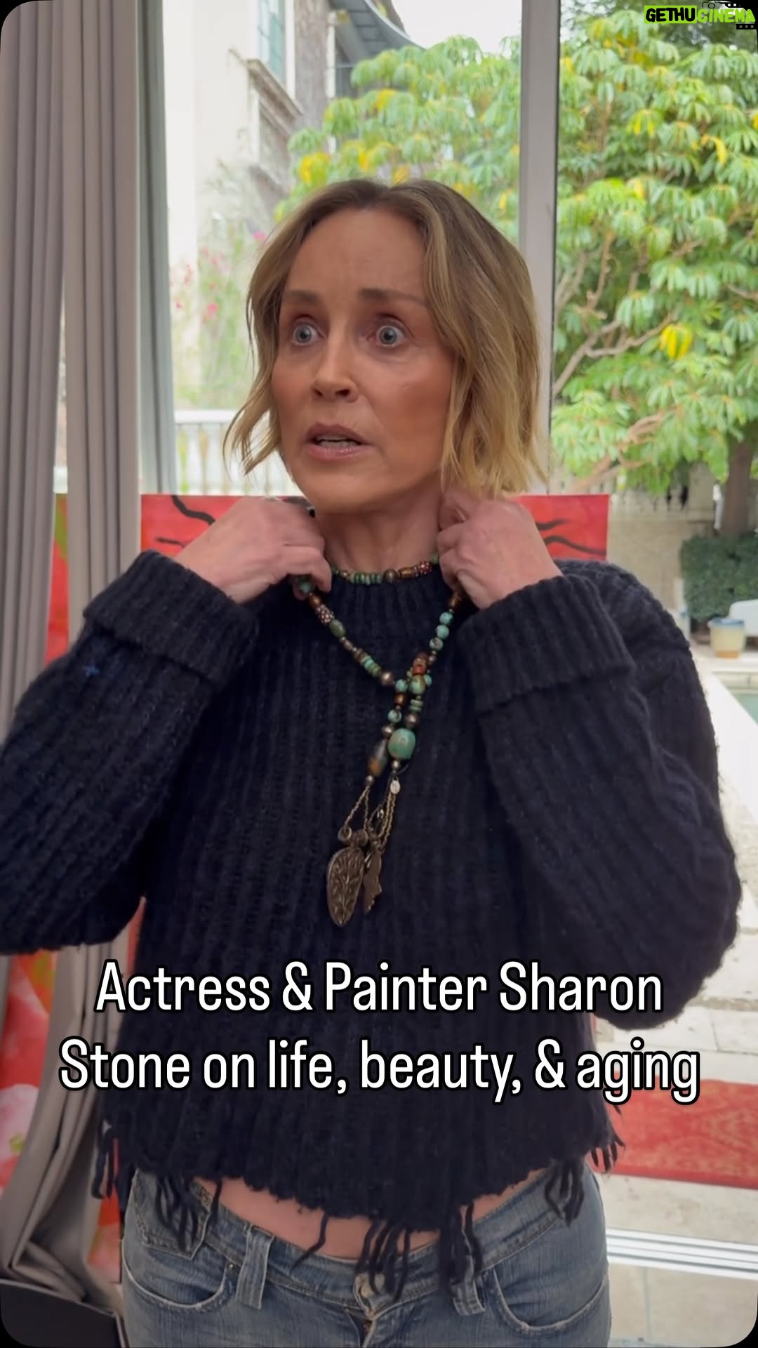 Sharon Stone - 98.3K Likes - Why in 2026 are we still afraid of aging & living in our own selves. We are more than appearance.. we are artists, mothers, sisters, wives, nurses, teachers… and the list goes on! 

I got really fired up about this when I was touring my studio a few weeks back. The filming crew had requested to move a painting out of shot, “the Goddess” whom happens to be a naked woman.

We are afraid of nudity on our screens, our bodies, our home.. but not violence or every other thing we are constantly bombarded with day in and day out?

Get real! 

For more of my work, visit www.sharonstonestudios.com would love to hear your thoughts below!! xo Sharon