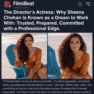 Sheena Chohan Instagram - @filmibeatofficial : “At a time when the word “diva” is often used loosely, Sheena represents a different archetype - one rooted in discipline, humility, preparation, and respect for the filmmaking process. That sustained professionalism, combined with creative sincerity, is what increasingly makes her a trusted collaborator for filmmakers.”

“You’re not just working for yourself,” she explains. “There are assistant directors planning schedules, technicians working long hours, producers managing budgets, and co-actors building their arcs. Every department is interconnected. My job is to contribute positively to that ecosystem. If a director feels something can be improved, I listen, recalibrate, and give it my absolute best. The goal is always to elevate the project.”

Read full story on @filmibeatofficial website!
.Link 🔗 in bio.
.
#SheenaChohan
#DirectorsActress
#NoTantrumActress
#NoDivaEnergy
#ProfessionalActress
IndianActress
DreamToWorkWith
PreparedPerformer
CommittedArtist
CinemaWithIntegrity