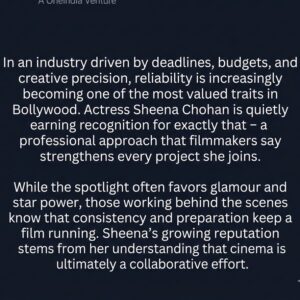Sheena Chohan Instagram - @filmibeatofficial : “At a time when the word “diva” is often used loosely, Sheena represents a different archetype - one rooted in discipline, humility, preparation, and respect for the filmmaking process. That sustained professionalism, combined with creative sincerity, is what increasingly makes her a trusted collaborator for filmmakers.”

“You’re not just working for yourself,” she explains. “There are assistant directors planning schedules, technicians working long hours, producers managing budgets, and co-actors building their arcs. Every department is interconnected. My job is to contribute positively to that ecosystem. If a director feels something can be improved, I listen, recalibrate, and give it my absolute best. The goal is always to elevate the project.”

Read full story on @filmibeatofficial website!
.Link 🔗 in bio.
.
#SheenaChohan
#DirectorsActress
#NoTantrumActress
#NoDivaEnergy
#ProfessionalActress
IndianActress
DreamToWorkWith
PreparedPerformer
CommittedArtist
CinemaWithIntegrity