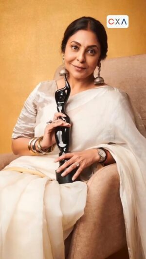 Shefali Shah Instagram - Kudos to one of the strongest actors in the Hindi film industry. We love you, we are so so soooo proud of your work, and we’ve got you! - Team CXA. 
Happy Women’s Day ya’ll! 🤍

#HomeOfStars