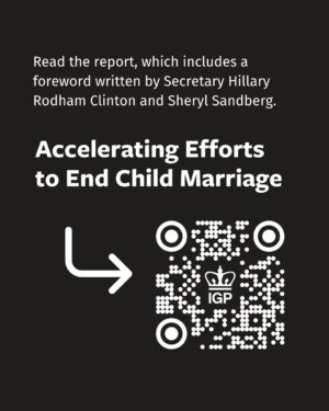 Sheryl Sandberg Instagram - Child marriage remains one of the most urgent, preventable violations of the rights of women and girls. On top of the human cost, a new report from the @ColumbiaIGP Women’s Initiative, with analysis from @cgdev_, estimates the cost of inaction at $175 billion per year.

Read the report at the link in @ColumbiaIGP’s bio.