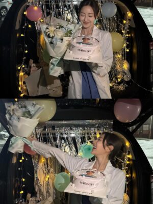 Shin Seul-ki Instagram - 굿바이 윤진경👩‍⚕️🙋‍♀️👋🩵
#우주메리미 
진경이로 함께할 수 있어 행복했고 감사했습니다
그동안 우주메리미 사랑해주신 분들께 무한한 감사를 드립니다 🥰