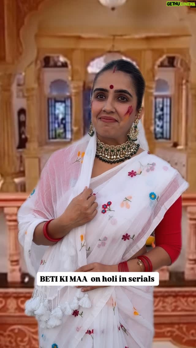 Shirin Sewani - 221.9K Likes - Hey Bhagwan Maine Ghujia talne Rakhi thi . 

She is back on PUBLIC DEMAND . Guess who ?

#yrkkh #starplus #tv #holi #reels