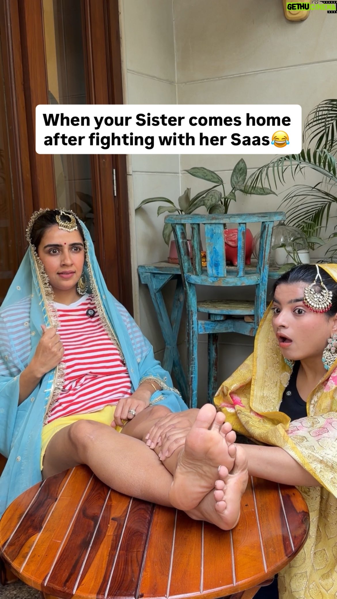 Shirin Sewani - 22.8K Likes - Tag your sisters 😂
.
.
.
.
.
.
Sisters , siblings , wedding , shaadi , desi , saas , bahu , tez bahu , comedy , drama 
.
.
.
.
.
.
#shaadi #siblings #sisters #saas #desifun