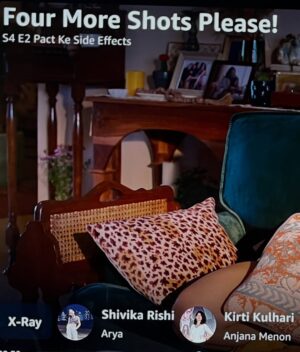 Shivika Rishi Instagram - Pouring the character Arya #fourmoreshotsplease #fourmoreshotspleaseonprime onto your feed #newwork 

#sundaypost #instagram