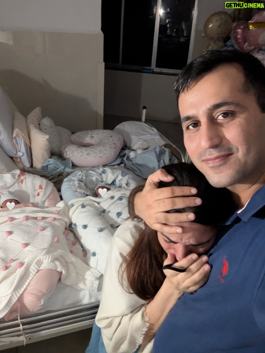 Shraddha Arya - 1.1 Million Likes - A year ago, in a quiet Hospital room I Held my whole world for the first time.. Life changed in an instant and so did I. Happy one year of being your mama… Happy Birthday My forever Miracles 🩷🩵!!!