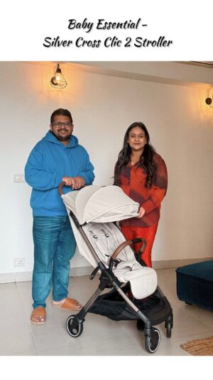 Shubhi Garg Agarwal Instagram - // Choosing the right stroller for your baby is such an important decision. That’s why we trusted the @silvercross.india Clic 2. A stroller that blends thoughtful features with timeless style! 👶🏻

Designed for comfort, safety and ease, it truly ticks all the boxes while looking effortlessly chic. ✨

🛒 Available on silvercrossbaby.in
.
.
.
.
.
.
.
.
.
#SilverCrossIndia #BabyStrollerIndia #NewParentEssentials #BabyGearIndia #ParentingMadeEasy [baby stroller india, silver cross clic 2, best stroller for newborn, premium baby stroller, lightweight stroller india, travel stroller for baby, stroller with reclining seat, compact stroller india, baby gear essentials, best baby stroller india, stroller for new parents, safe baby stroller, luxury baby products india, stroller for everyday use, baby shopping checklist, trusted baby brands]
