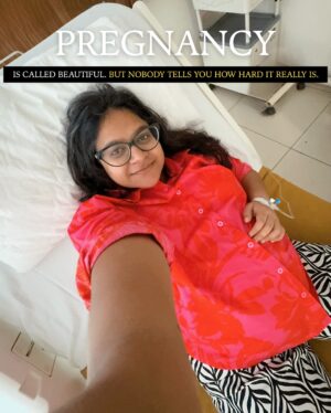Shubhi Garg Agarwal Instagram - // They call pregnancy the most beautiful phase of a woman’s life and glorify the glow and the bump, but no one really talks about the pain, the fear, and the exhaustion that come with it! 😭

PS: This isn’t a complaint. 
It’s a reminder that behind every “strong mom” is a pregnancy that tested her in ways no one saw!

If you’ve felt this too, you’re not alone! 🤰🏼💉
Let’s talk about the pregnancy truths no one posts about.
.
.
.
.
.
.
.
.
.
.
#PregnancyJourney #ThirdTrimester #RealMotherhood #ExpectingMomIndia #PregnancyTruths [pregnancy pain, third trimester struggles, breech baby stress, pregnancy truth, hospital bag prep, labour anxiety, c section fear, vaginal delivery india, pregnancy injections, prenatal scans, emotional pregnancy, motherhood journey, honest motherhood, Indian pregnancy journey, pregnancy mood swings, preparing for birth, things no one tells you about pregnancy]