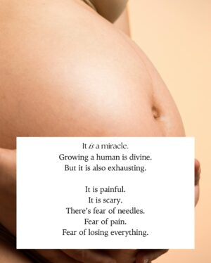 Shubhi Garg Agarwal Instagram - // They call pregnancy the most beautiful phase of a woman’s life and glorify the glow and the bump, but no one really talks about the pain, the fear, and the exhaustion that come with it! 😭

PS: This isn’t a complaint. 
It’s a reminder that behind every “strong mom” is a pregnancy that tested her in ways no one saw!

If you’ve felt this too, you’re not alone! 🤰🏼💉
Let’s talk about the pregnancy truths no one posts about.
.
.
.
.
.
.
.
.
.
.
#PregnancyJourney #ThirdTrimester #RealMotherhood #ExpectingMomIndia #PregnancyTruths [pregnancy pain, third trimester struggles, breech baby stress, pregnancy truth, hospital bag prep, labour anxiety, c section fear, vaginal delivery india, pregnancy injections, prenatal scans, emotional pregnancy, motherhood journey, honest motherhood, Indian pregnancy journey, pregnancy mood swings, preparing for birth, things no one tells you about pregnancy]