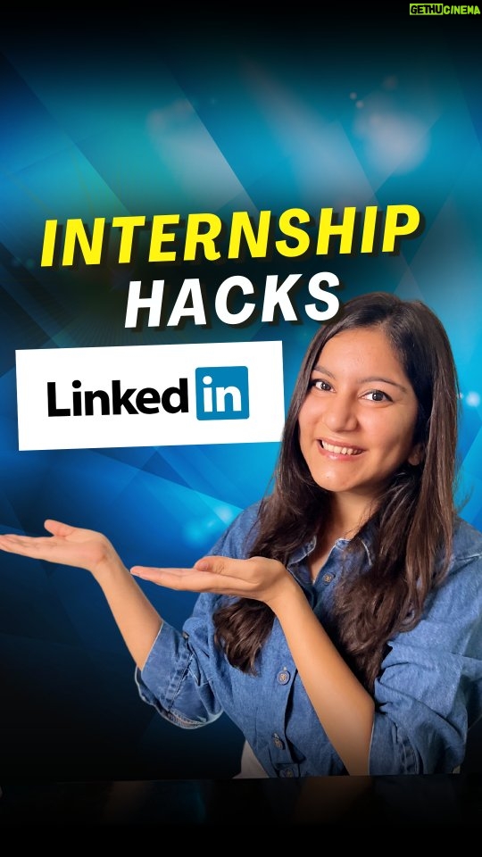 Shweta Arora - 5.5K Likes - 🔍 Hack for Top Internships!

💼 Want internships only at top companies?
🔎 Go to LinkedIn search and type “intern” (with quotation marks)
⏱️ Apply Past Week filter
✅ Under All Filters, select "Has verification"

⭐ The results you see = top, verified brands only
📌 Save this reel for later

#InternshipTips #LinkedInHacks #CollegeStudents #Freshers #CareerTips