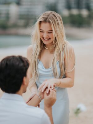 Sofya Plotnikova Instagram - 💍🤍

27.10.2025

I said yes to the love of my life. Little me has found the king she’s been praying for all along. 
~ S

I have found my treasure, my Proverbs 18:22, my missing rib. What a joy it is to love you and to call you mine. 
~ D

♡ 1 Corinthians 16:14 

@houseofwedding.hk 
@aupho.official 
@regalandfallon 
@mattography_video
@merjewelryofficial