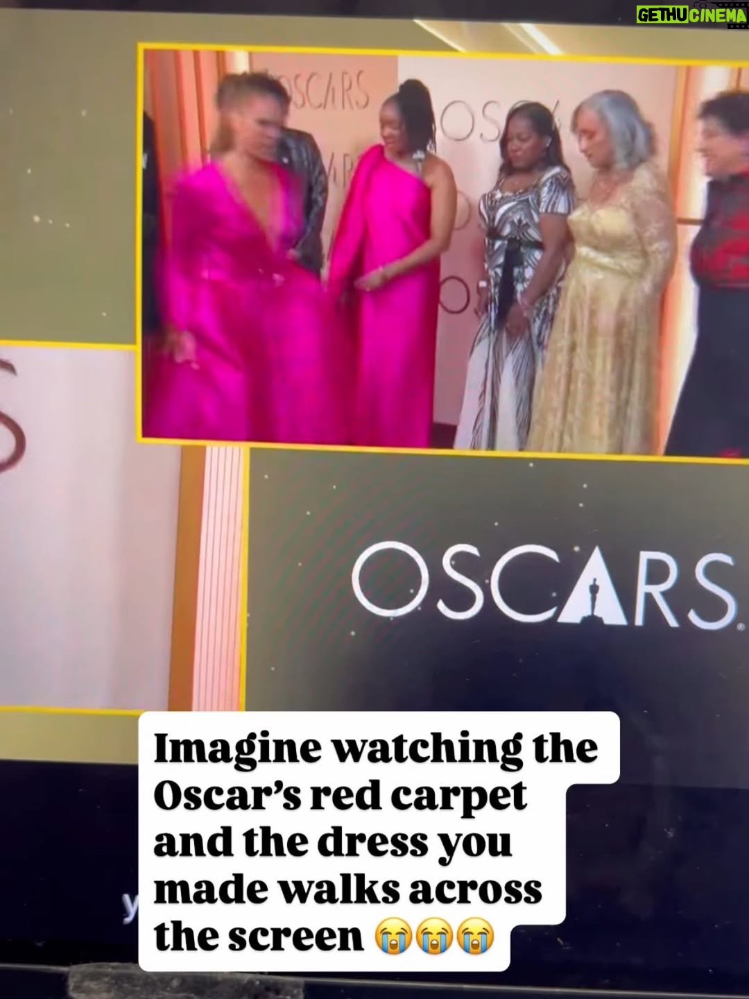 Soledad O'Brien - 2.1K Likes - What an honor to wear a beautiful gown designed by @ericaappleby at @etaluxeatelier! She worked under an insane deadline and absolute delivered. Dress dropped off at 430 am. Drove to the airport to head to LA at 630 am!  Crazy. But gorgeous!!! We didn’t take home the Oscar but the fit was definitely winning!