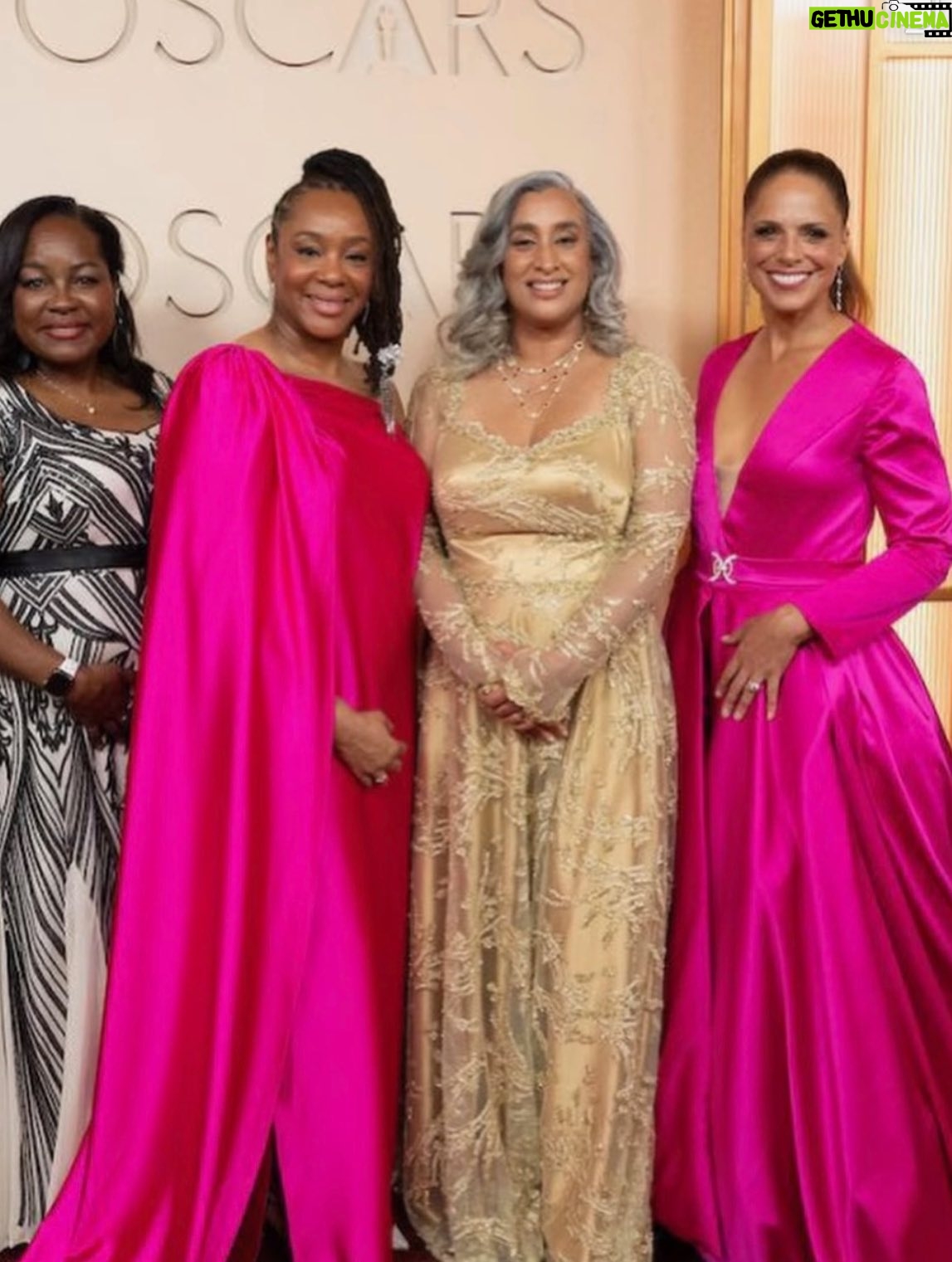 Soledad O'Brien - 2.1K Likes - What an honor to wear a beautiful gown designed by @ericaappleby at @etaluxeatelier! She worked under an insane deadline and absolute delivered. Dress dropped off at 430 am. Drove to the airport to head to LA at 630 am!  Crazy. But gorgeous!!! We didn’t take home the Oscar but the fit was definitely winning!
