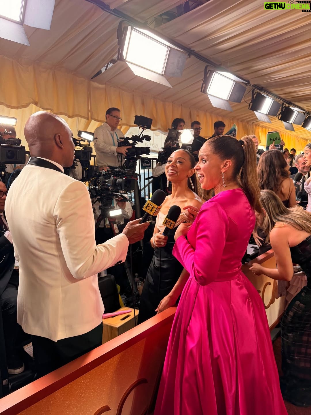 Soledad O'Brien - 2.1K Likes - What an honor to wear a beautiful gown designed by @ericaappleby at @etaluxeatelier! She worked under an insane deadline and absolute delivered. Dress dropped off at 430 am. Drove to the airport to head to LA at 630 am!  Crazy. But gorgeous!!! We didn’t take home the Oscar but the fit was definitely winning!
