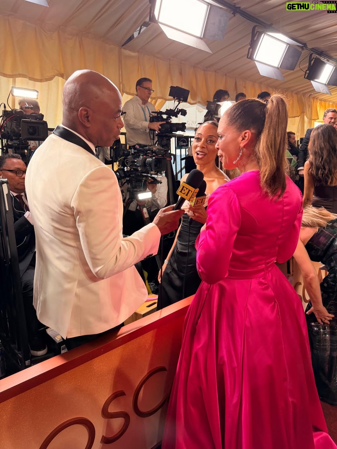 Soledad O'Brien - 2.1K Likes - What an honor to wear a beautiful gown designed by @ericaappleby at @etaluxeatelier! She worked under an insane deadline and absolute delivered. Dress dropped off at 430 am. Drove to the airport to head to LA at 630 am!  Crazy. But gorgeous!!! We didn’t take home the Oscar but the fit was definitely winning!