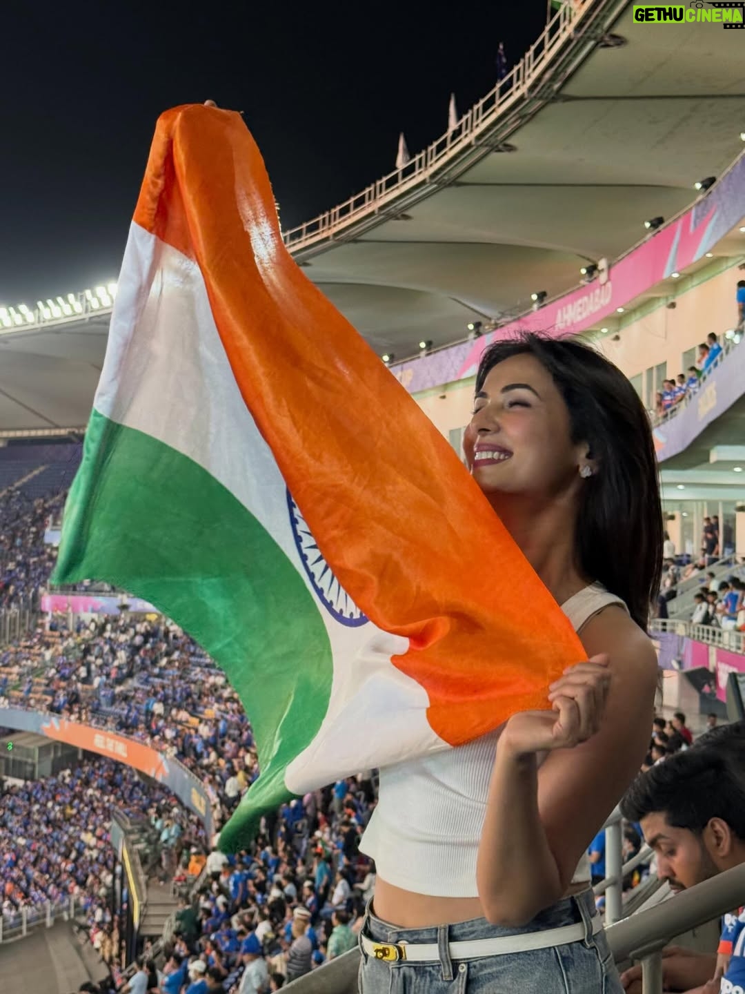 Sonal Chauhan - 367.5K Likes - Yayyy !!!! The cup is ours 🏆 🇮🇳 
What a feeling 😍🥰✨

#love #cricket #t20worldcup2026 #t20worldcup #sonalchauhan