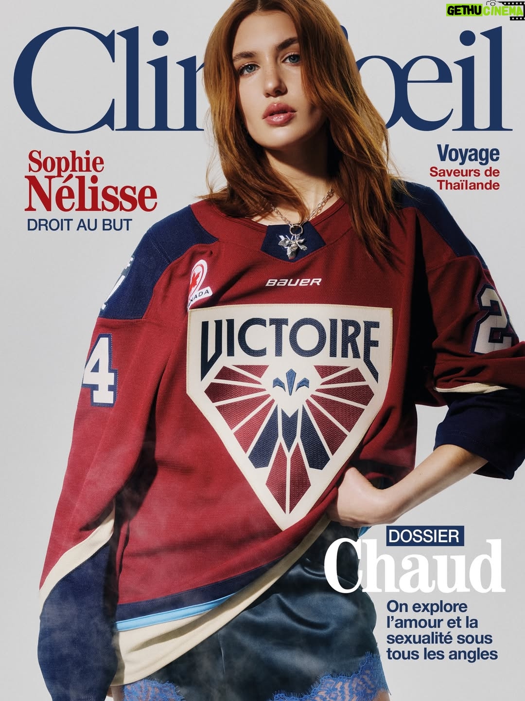 Sophie Nélisse - 92.2K Likes - @sophie__nelisse 💥❤️‍🔥

En couverture de notre magazine d’avril, Sophie Nélisse se confie sur l’intimité, la vulnérabilité et les contradictions du regard posé sur les femmes et sur les corps.
 Un numéro spécial passion et amour, dans lequel on parle de ce qui chavire, de ce qui attire, de ce qui trouble, et de tout ce qu’on garde parfois un peu trop près du cœur.

En kiosque dès ce jeudi 12 mars 2026.

Tous les détails sur clindoeil.ca

Photographe: @sachaycohen
Directrice artistique: @asrai972
Directrice de publication : @jbuchinger
Styliste: @indiannna
Maquillage: @leslie_ann_thomson (@theproject.agency) avec les produits @skinceuticals et @charlottetilbury 
Coiffure: @valeriaamirova avec les produits @oribe
Assistants à la photographie: @mitchelldwright et @jaydupuis 
Assistante-styliste: Raphaëlle Simard
Idéation et stratégie vidéo: @simonefb
Accessoires et set design: Catherine Bilodeau et Thomas Bourdon (@pestaclestudio) 
Entrevue par @amelie_hubert.rouleau 

Sophie porte un chandail @victoire_lphf, un short en soie @lovestoriesintimates, un collier et des boucles d’oreilles @oracjewelry