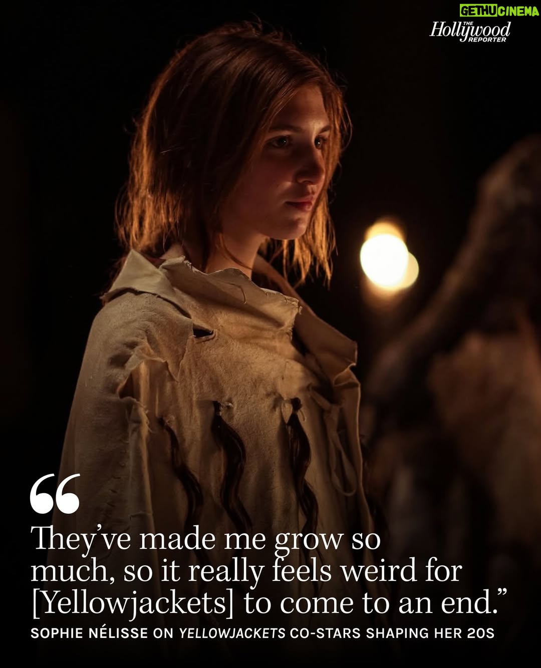 Sophie Nélisse - 85.4K Likes - @sophie__nelisse coming off of a busy winter with the release of #HeatedRivalry, is preparing to head back into the wilderness for the fourth and final season of Showtime’s #Yellowjackets.⁠
⁠
“There’s a lot of pressure coming into this season knowing it’s the last one,” the 25-year-old actress told THR on a Zoom call earlier this month. It’s about a week out from when Nélisse is scheduled to return to the show that has, in her words, shaped her young adult life.⁠
⁠
Read our full interview at the link in bio.