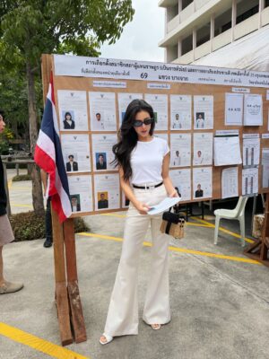 Sririta Jensen Instagram - Voted 🙏🏻🇹🇭
