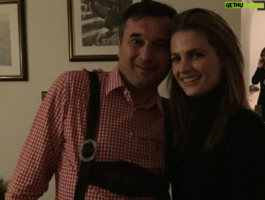 Stana Katic - 21.5K Likes - I’ve known this man for a long while. And in an age of craziness, it’s nice to have those touchstone humans in life… Friends with whom you can laugh, sing (he has an amazing voice), learn something new, on rare occasion shed a tear, and of course philosophize (I mean, we’re Dalmatians after all 🍇🍷🫒). 
Tomo’s family restaurant in the old Dalmatian pirate cove #Skradin has hosted the fancy and common (like me & my Dalmos). For generations they have fed guests in the family courtyard. 
Whether I catch him after harvesting his own olives & grapes or in his New Years Eve lederhosen, Tomo’s hospitality always makes me feel like “home”. So, go say hi at his restaurant #Cantinetta … where his team is always ready with a jug of that year’s homemade olive oil and a bottle of local wine. Tell them I sent you. 😊😊😉 🥂🥂

#Viva !! #Cheers 🍾 @skradin_cantinetta