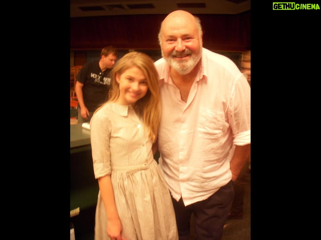 Stefanie Scott - 29.5K Likes - Came across all of these old photos and videos today. Rob Reiner was just such an incredible person. he changed my life with Flipped and I will be forever grateful to him. 💔