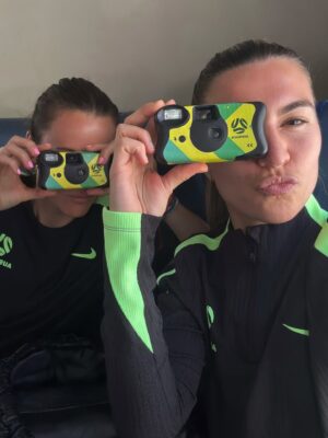 Steph Catley Instagram - WAC26 BTS 📸