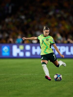 Steph Catley Instagram - Nearly impossible to put into words exactly what I’m feeling today, but I’m going to try... As the final whistle blew yesterday, I looked around at my teammates, my friends, my family, and felt the weight of every single one of their hearts breaking. I’ve watched their sacrifices, their triumphs and failures. I’ve seen the toll and what it’s taken for each one of them to arrive at that moment, only to ultimately fall short of the silverware we’ve been chasing for so many years now. More than anything, I wanted a chance to truly celebrate with this group that I’ve grown up alongside. We’ve worked our entire lives to reach a moment like that, and getting so close, feeling so close to achieving what we’ve always dreamed of, is devastating. And yet… looking up into the stands, all the way to the very highest seat in the stadium, I saw and heard every single one of our fans. The way it felt to play in front of that crowd, to represent Australia and the Matildas in that moment, knowing how supported we are, is something that I’ll forever be proud of. I love being Australian, and I love this team more than I can put into words. I’m proud of how we represented Australia last night, and we’ll continue to work, develop, and improve to always make you proud. So thank you, as always, for showing up for us. We’re down, but we’ll be back 💛💚