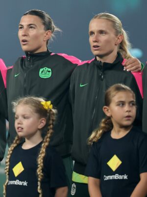 Steph Catley Instagram - Nearly impossible to put into words exactly what I’m feeling today, but I’m going to try... As the final whistle blew yesterday, I looked around at my teammates, my friends, my family, and felt the weight of every single one of their hearts breaking. I’ve watched their sacrifices, their triumphs and failures. I’ve seen the toll and what it’s taken for each one of them to arrive at that moment, only to ultimately fall short of the silverware we’ve been chasing for so many years now. More than anything, I wanted a chance to truly celebrate with this group that I’ve grown up alongside. We’ve worked our entire lives to reach a moment like that, and getting so close, feeling so close to achieving what we’ve always dreamed of, is devastating. And yet… looking up into the stands, all the way to the very highest seat in the stadium, I saw and heard every single one of our fans. The way it felt to play in front of that crowd, to represent Australia and the Matildas in that moment, knowing how supported we are, is something that I’ll forever be proud of. I love being Australian, and I love this team more than I can put into words. I’m proud of how we represented Australia last night, and we’ll continue to work, develop, and improve to always make you proud. So thank you, as always, for showing up for us. We’re down, but we’ll be back 💛💚