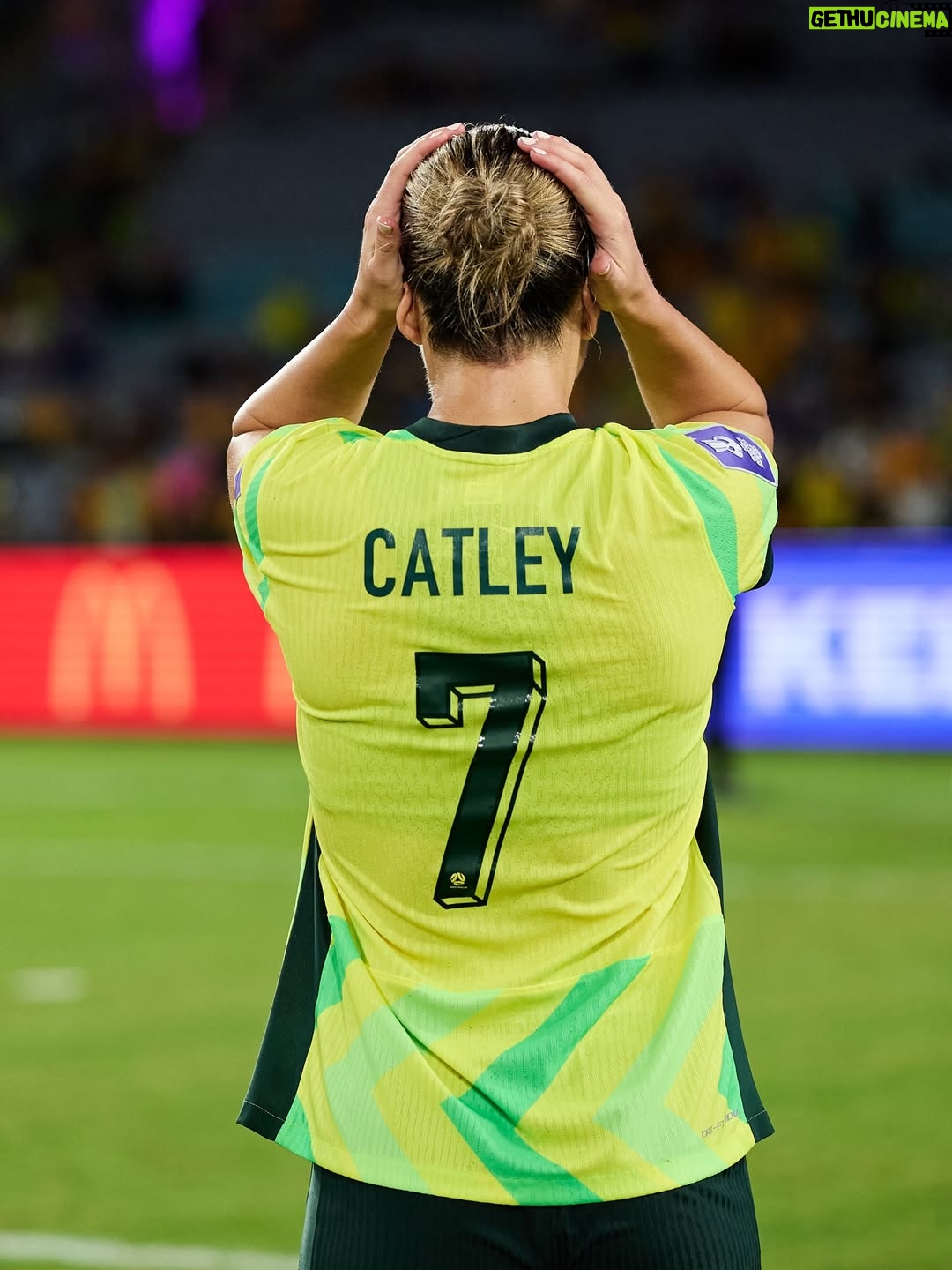 Steph Catley - 53K Likes - Nearly impossible to put into words exactly what I’m feeling today, but I’m going to try... As the final whistle blew yesterday, I looked around at my teammates, my friends, my family, and felt the weight of every single one of their hearts breaking. I’ve watched their sacrifices, their triumphs and failures. I’ve seen the toll and what it’s taken for each one of them to arrive at that moment, only to ultimately fall short of the silverware we’ve been chasing for so many years now. More than anything, I wanted a chance to truly celebrate with this group that I’ve grown up alongside. We’ve worked our entire lives to reach a moment like that, and getting so close, feeling so close to achieving what we’ve always dreamed of, is devastating. And yet… looking up into the stands, all the way to the very highest seat in the stadium, I saw and heard every single one of our fans. The way it felt to play in front of that crowd, to represent Australia and the Matildas in that moment, knowing how supported we are, is something that I’ll forever be proud of. I love being Australian, and I love this team more than I can put into words. I’m proud of how we represented Australia last night, and we’ll continue to work, develop, and improve to always make you proud. So thank you, as always, for showing up for us. We’re down, but we’ll be back 💛💚