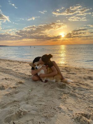 Steph Catley Instagram - Rest in peace my Benny boy. You were the light of our lives and our rock through everything. Our family won’t be the same without you but you’re in a better place now where your little pegs work perfectly and you can chase ballies endlessly. You were our perfect gentleman and we will love you forever just as you loved us 🤍