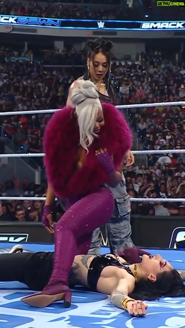 Stephanie Bell - 61.6K Likes - STOP IT RIGHT NOW!! Everyone is ganging up on @rhearipley_wwe 😭😭😭😭😭😭 #SmackDown