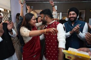 Swara Bhaskar Instagram - And just like that.. it’s been 3 years!!! Happy three to us @fahadzirarahmad ❤️
May we always find each other despite the chaos, the crowds, the bickering (lol), the logistics and even in the hard times.. May we find each other, hold each other, honour each other and love each other for all the years to come. So lucky to have this life with you! ❤️🧿✨
Last pic being most representative of our marriage 👹👻