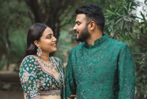 Swara Bhaskar Instagram - And just like that.. it’s been 3 years!!! Happy three to us @fahadzirarahmad ❤️
May we always find each other despite the chaos, the crowds, the bickering (lol), the logistics and even in the hard times.. May we find each other, hold each other, honour each other and love each other for all the years to come. So lucky to have this life with you! ❤️🧿✨
Last pic being most representative of our marriage 👹👻