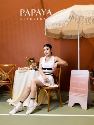 Tachakorn Boonlupyanun Instagram - Where elegance meets performance.
The 𝑱𝒂𝒏𝒆𝒔𝒖𝒅𝒂 𝒙 𝑾𝒂𝒌𝒊𝒏𝒈𝒃𝒆𝒆 special collection, for effortless movement and elevated style.

@wakingbee @janesuda_collection
@janesuda_collection @taewaew_natapohn #JanesudaxWakingbee #FleurDeCourt