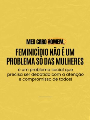 Taís Araújo Instagram - Chama os homens da sua vida pra essa conversa. O feminicídio não é um problema SÓ das mulheres, é uma epidemia social que precisa ser debatida com honestidade por todos!