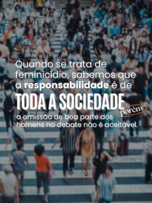 Taís Araújo Instagram - Chama os homens da sua vida pra essa conversa. O feminicídio não é um problema SÓ das mulheres, é uma epidemia social que precisa ser debatida com honestidade por todos!